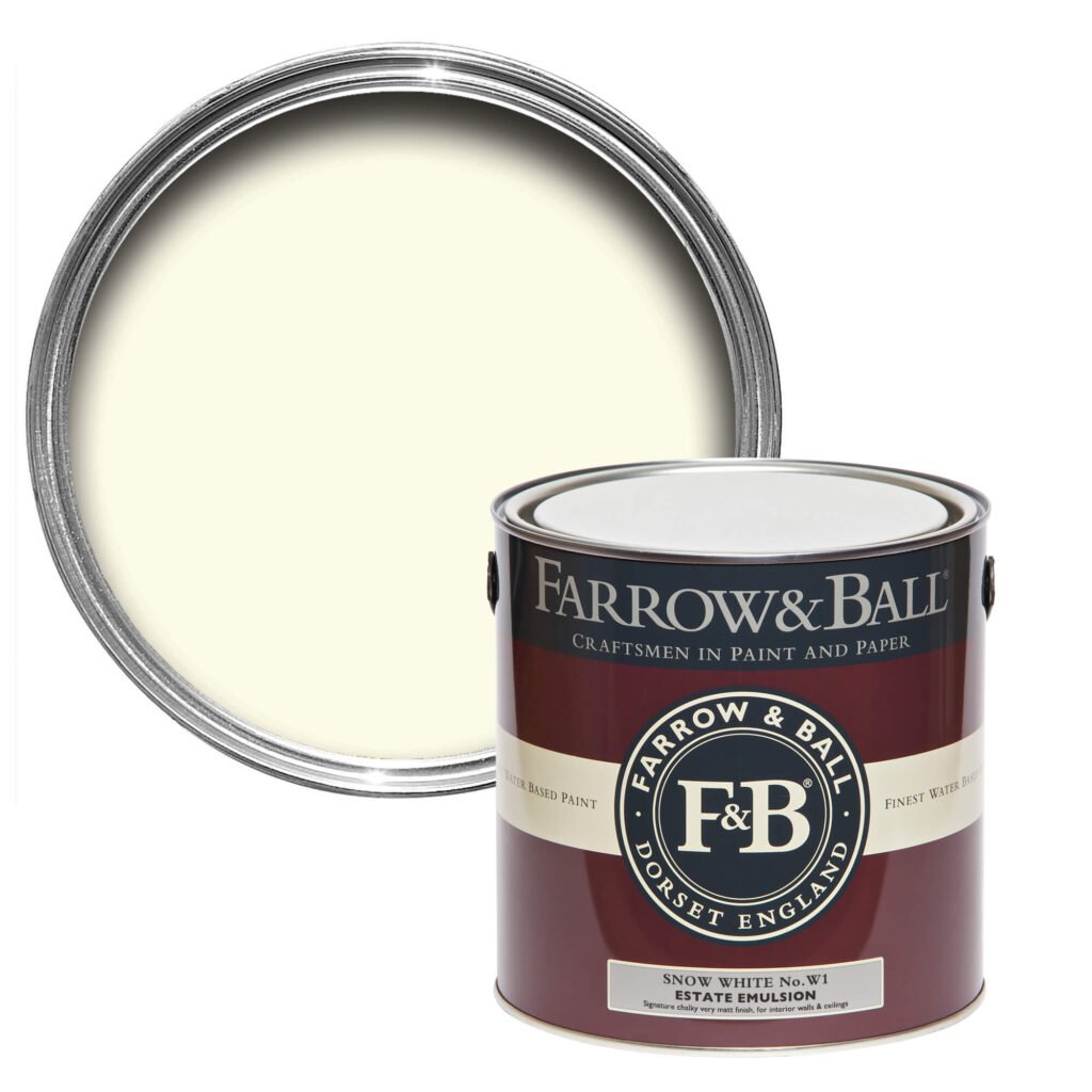 750ml Flat Eggshell Snow White No.W1