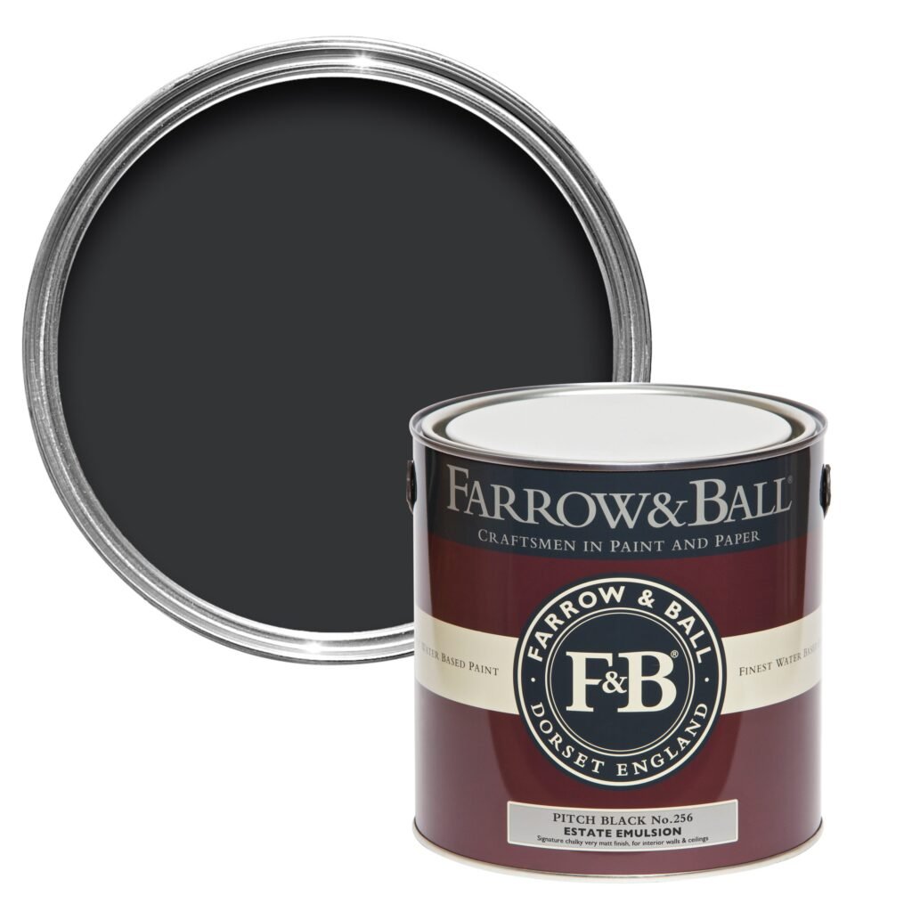 US Gallon Estate Emulsion Pitch Black No.256