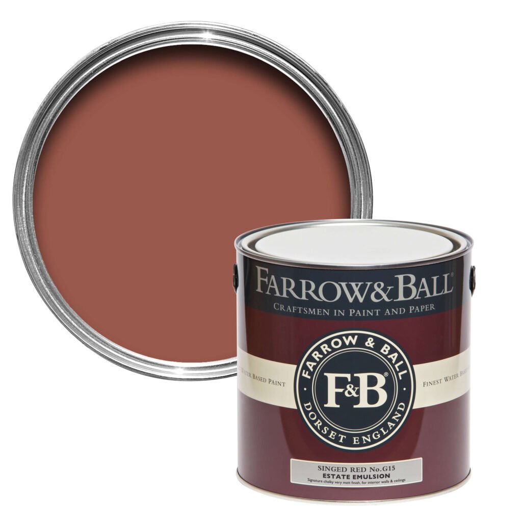 US Gallon Modern Emulsion Singed Red No.G15