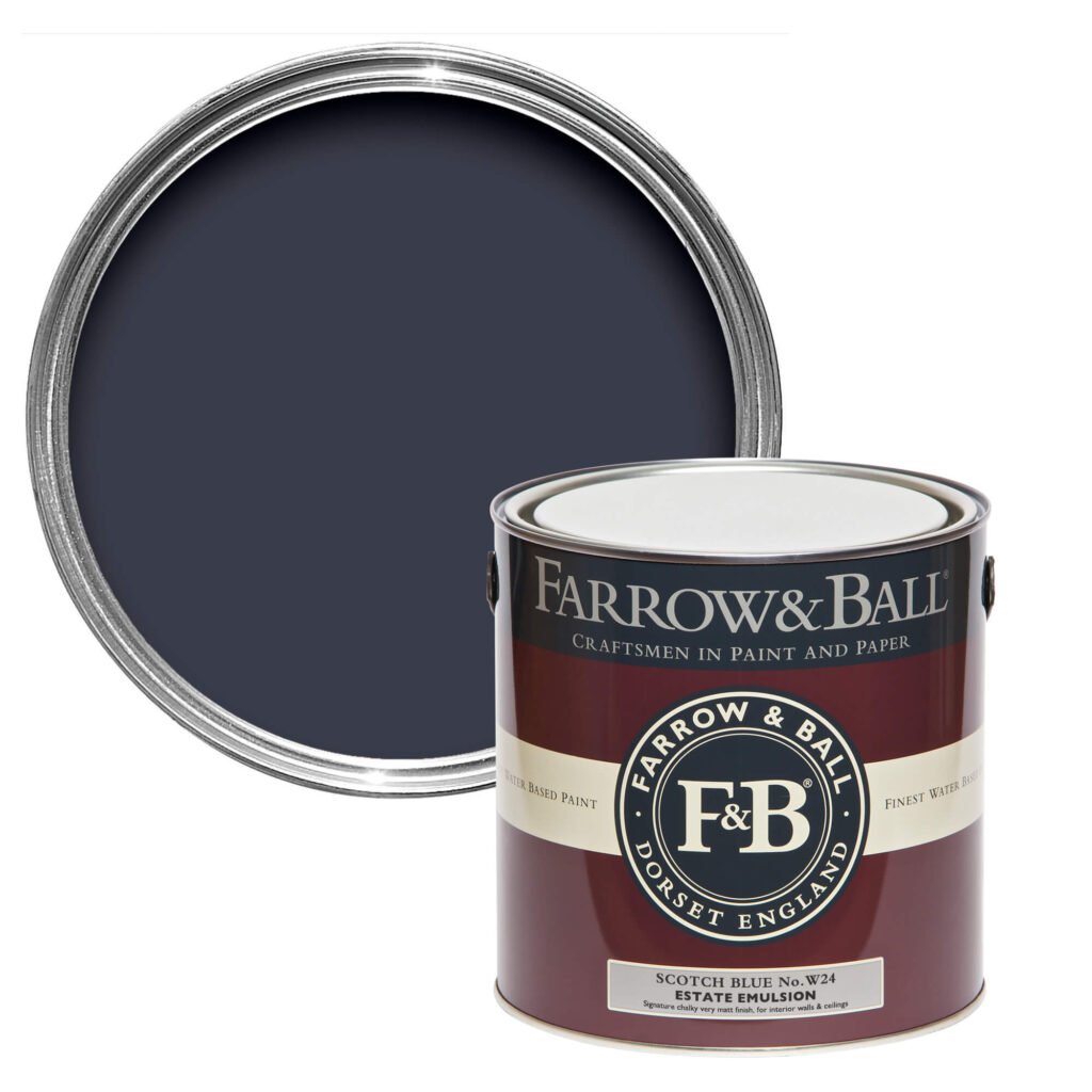750ml Flat Eggshell Titmouse Blue No.W24